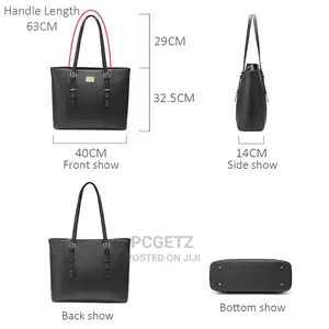Lv Large Lady’S Laptop Totebag