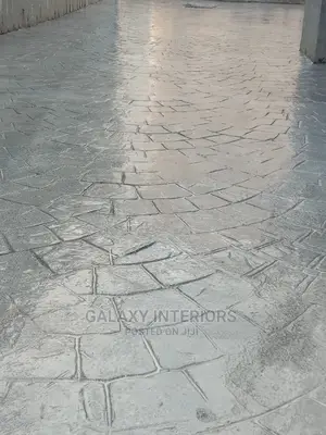 Glossy Stamp Concrete