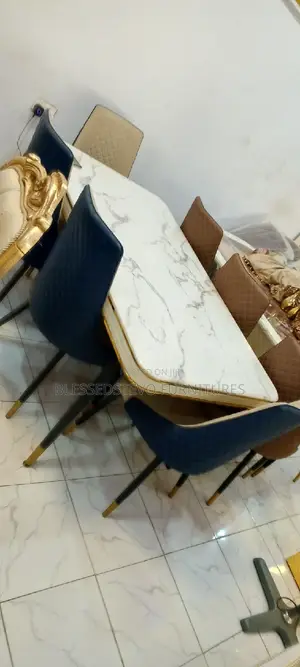 Marble Dining Table by 6