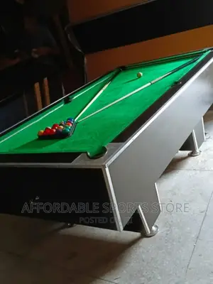 7ft Originally Made Local Snooker With Accessories