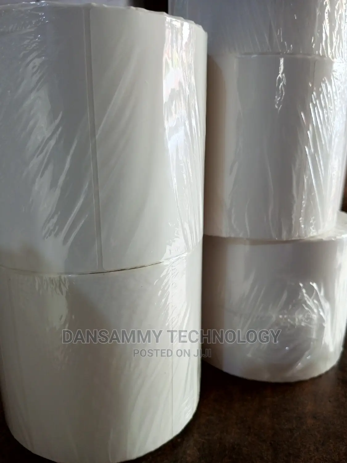 102*76mm Barcode Label Sticker