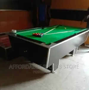 7ft New Wonderfully Made Local Snooker With Accessories