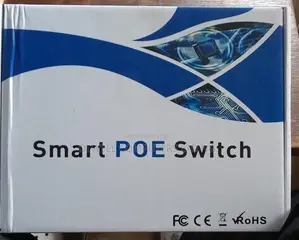 Smart 4ports 10/100mbps Poe Switch With 2 Uplinks