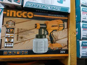 Cordless Paint Spray Gun 20v With Battery and Charger