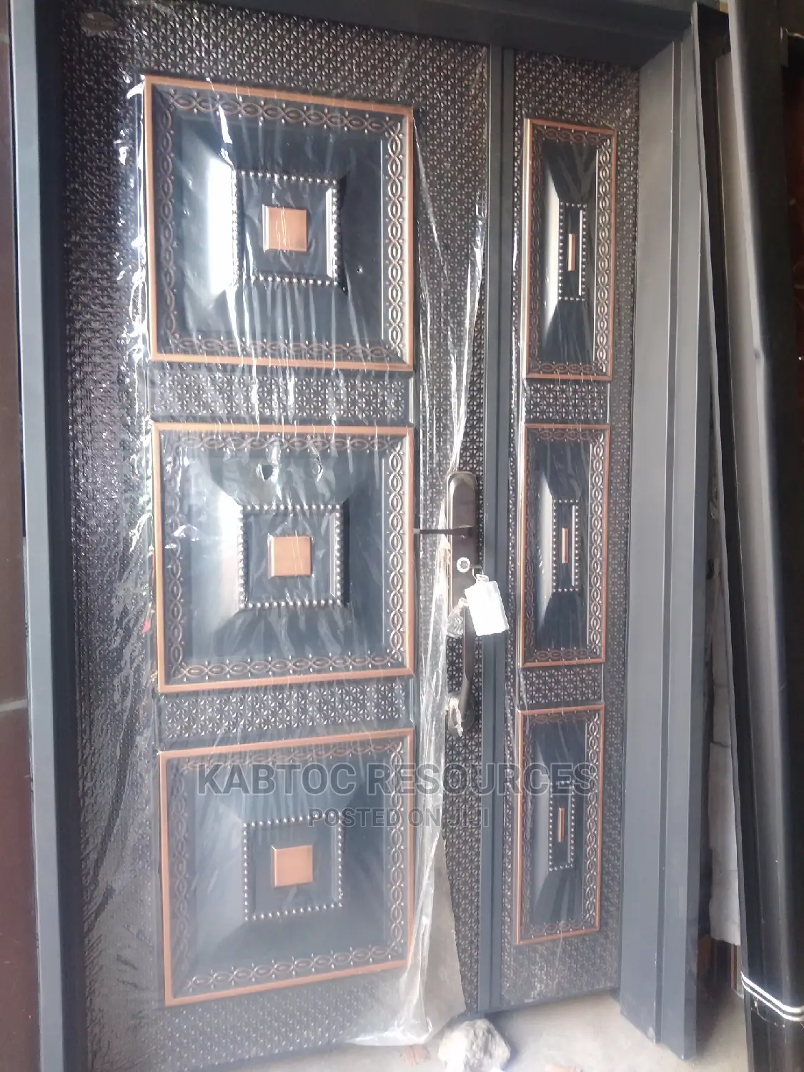 Copper Like Security Door