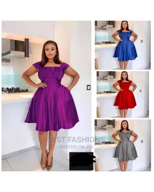 Cute Purple Short Dress