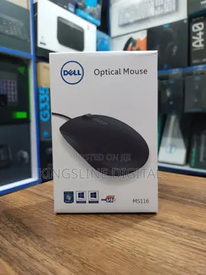 Dell MS116 Wired Optical Mouse