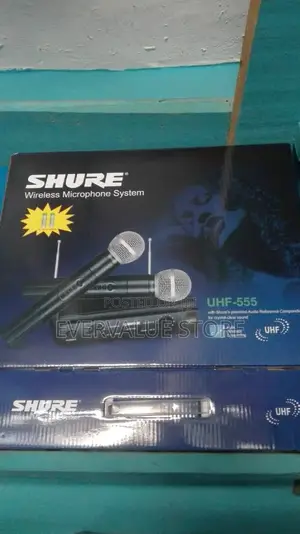 Shure UHF-555 Wireless Microphone