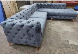 Quality and Unique L Shape Chester Field 6 Seater Sofa