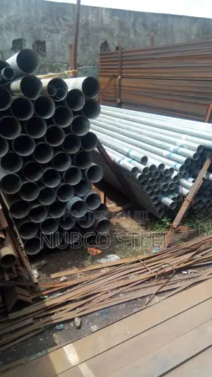 6" and 5" Galvanized Pipe