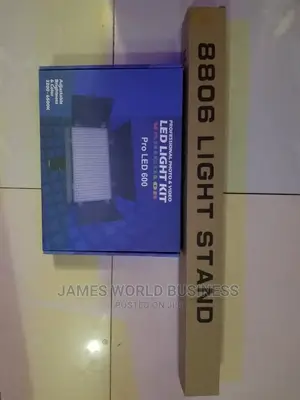 Led Video Light Pro Led 600 With Stand