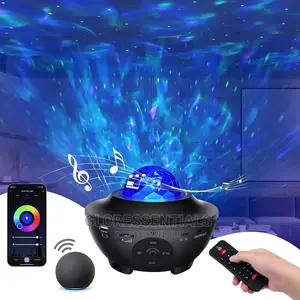 Star Night Light Projector With Bluetooth Speaker