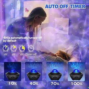 Star Night Light Projector With Bluetooth Speaker