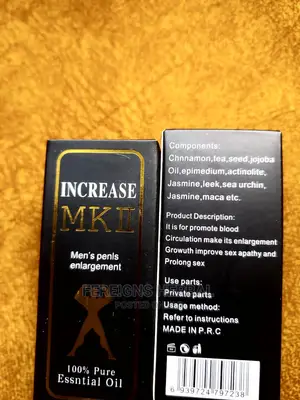 Original Mk Oil II Men's Penis Enlargement Oil