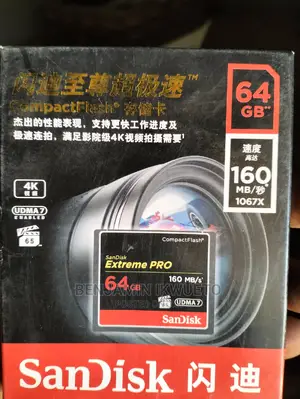 64gig Cf Card, Compact Flash, Extreme Pro