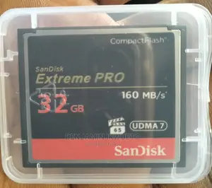 32gig Compact Flash, Extreme Pro, Speed Up to 160mb/S