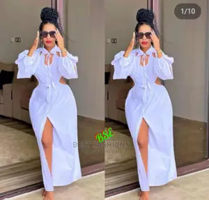 Ladies Classy White Dress