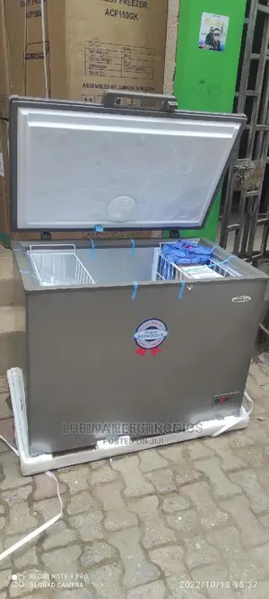Brand New HAIR THERMOCOOL 319L Chest Freezer{External}Silver