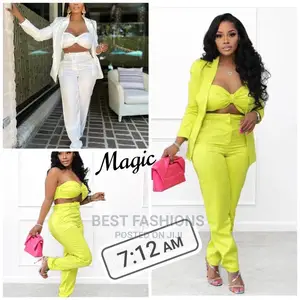 Female Cute 3 Piece Trousers