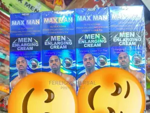Original Maxman Penis Enlargement Strong Erection Cream