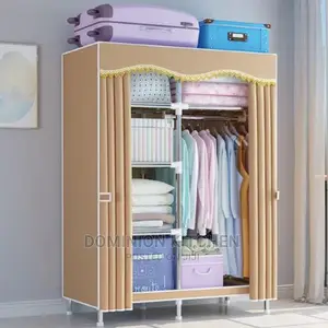 2 Columu Mobile Steel Wardrobe