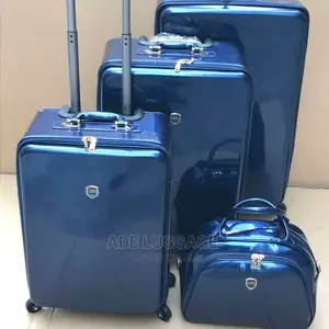 Glossy Leather Luxury Luggage Box