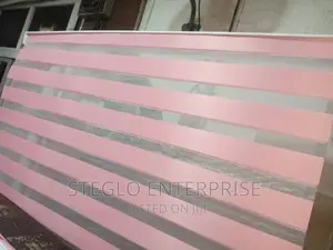 Blush Pink Day and Night Blinds