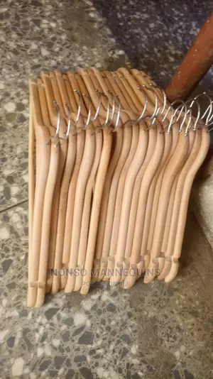 Brand New Sets of Wooden Clothes Hangers