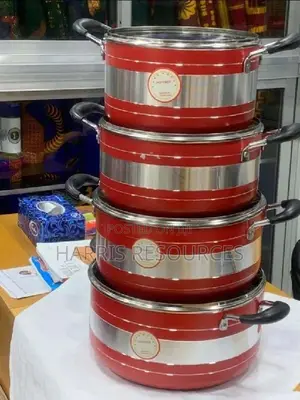 Nonstick Pots-4 Pcs