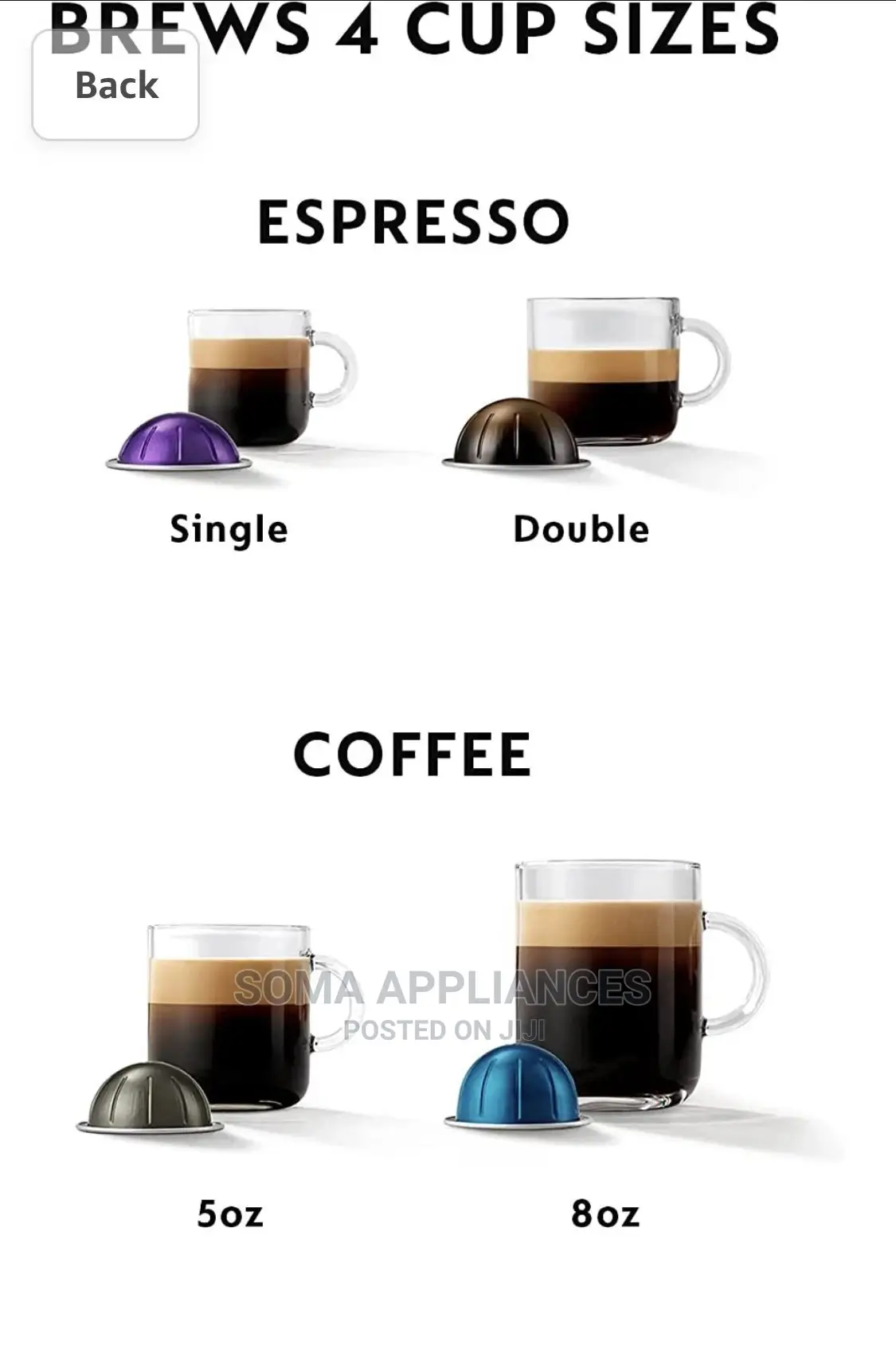 Nespresso Evoluo Deluxe Automatic Coffee Machine