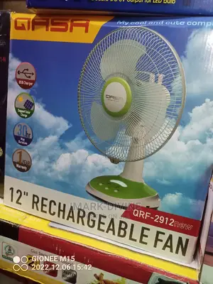 Table Top GASA Rechargeable Fan.