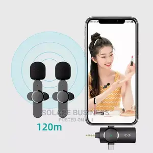 Wireless Microphone for iPhone, Android, Camera Etc