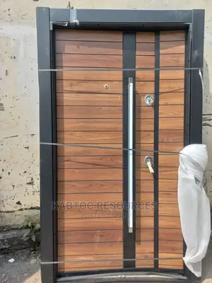 Steel Wood Finished Door