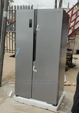 Brand New HISENSE SIDE by SIDE Fridge/514l/Extenal Compresor