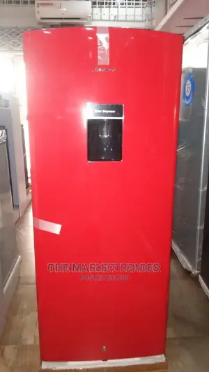 Brand New Hisense Single Door Refrigerator, External,Red
