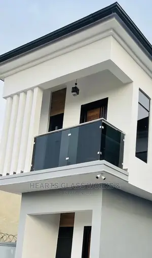 10mm Dark Grey Glass Balustrade Railings ( Newly Installed)