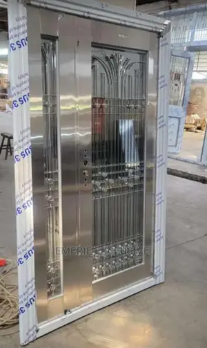 4ft :Turkey Stainless Steel Glass Door