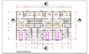 Detailed Architectural Drawing and 3D Visualization