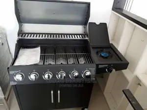 Barbeque Six Burner With Side Cooker