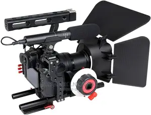 YELANGU C500 GH4 Camera Cage With Matte Box and Follow Focus