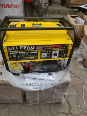 Brand New ELEPAQ 4.5KVA Generator,Key Starter Full Copper