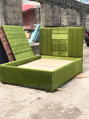4.5 by 6 Fabric Bedframe