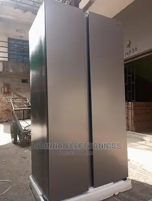 Brand New HISENSE Side by Side Refrigerator/516l/Silver/