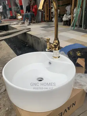 Pedicure Basin (White Gold Black)
