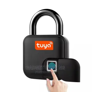 Fingerprint Padlock Outdoor - Rechargeable and Waterproof