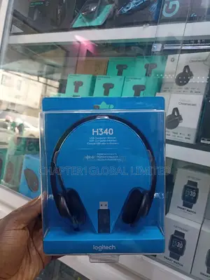 Logitech H340 Usb Headset Clear Noise-Canceling Microphone