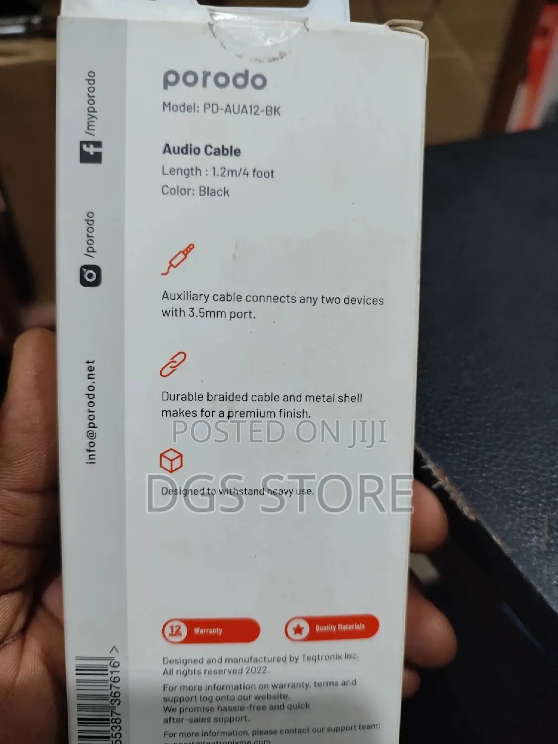 Porodo Audio Cable