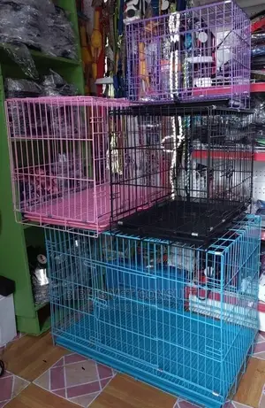 Collapsible Dog Cages for Small and Medium Dogs Sizes1/2/3/4