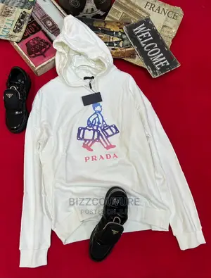 PRADA Top Notch Hoodies Available in Store
