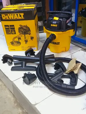 Dewalt Dxv20p, 20l Wet/Dry Vac, Yellow/Black, 1050 W